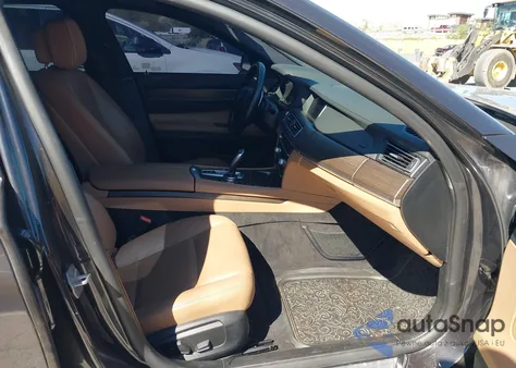 2014 BMW 740I z USA, uszkodzony, nr VIN WBAYA6C55ED144621